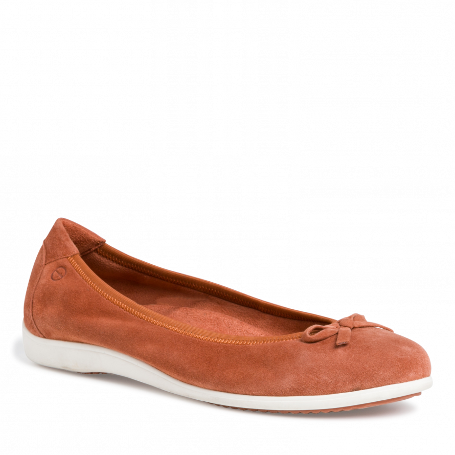 Tamaris - Ballerina, 23-0461 - Brændt orange