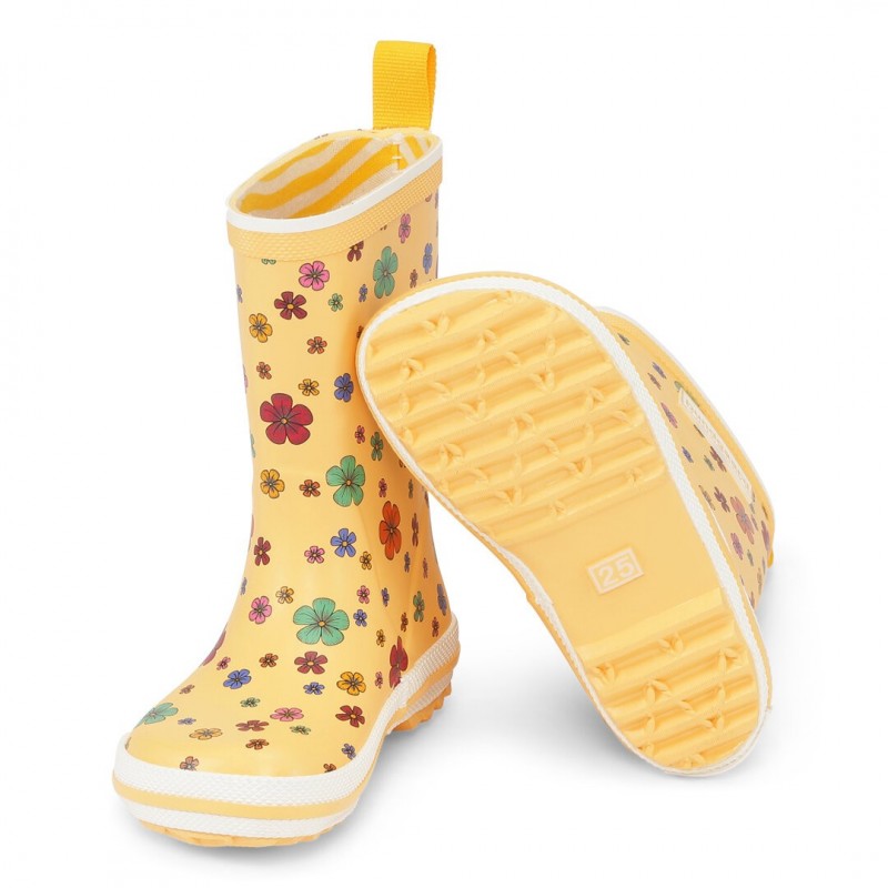 Bundgaard - Charly high Gummistøvle, 84-0105 - Summer flower