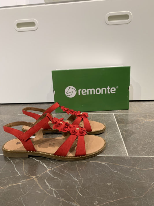 Remonte, Sandal - Rød