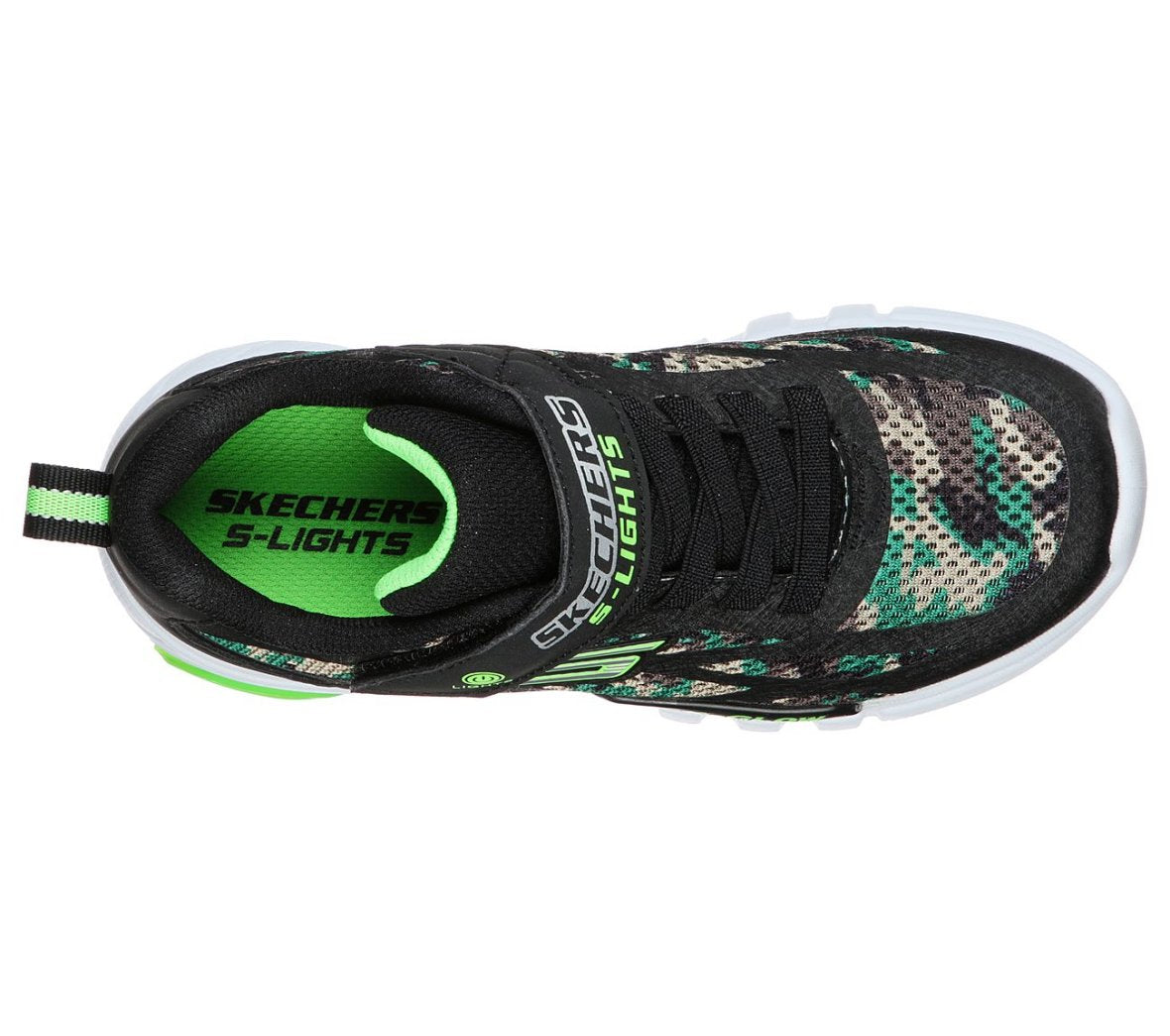 Skechers - Boys Flex-Glow-Rondler, 400017N - Camo