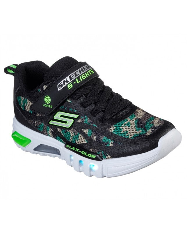 Skechers - Boys Flex-Glow-Rondler, 400017N - Camo