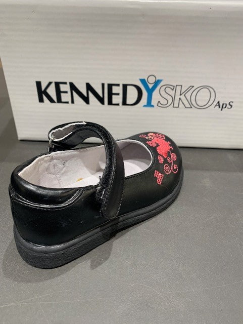 Kennedy Sko, Ballerina - Sort