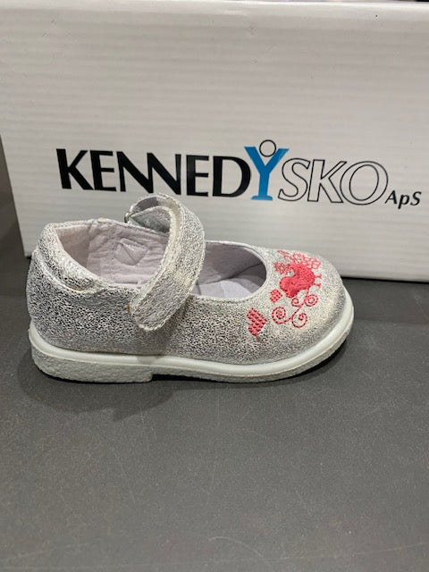 Kennedy Sko, Ballerina - Sølv