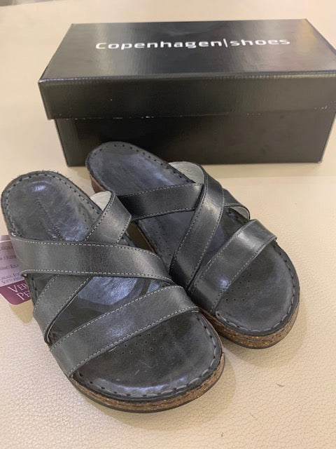 Copenhagen Shoes, Penny Basic, 44-0266 - Sort/grå