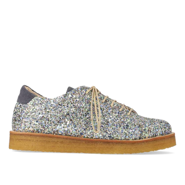 Angulus - Sneaker i glitter - 23-0606 - Blå/multi