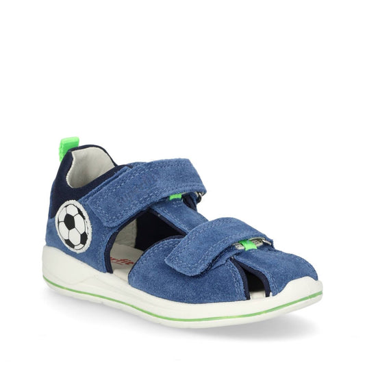 Superfit - Boomerang sandal m/ fodbold - 48-0258 - Blå