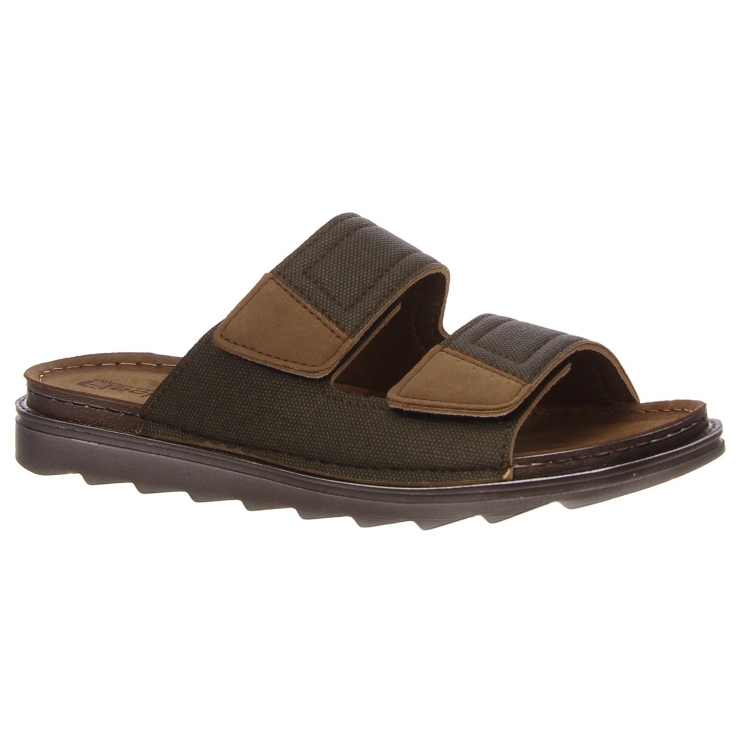 Fischer - Herre Sandal, 46-0208 - Oliven
