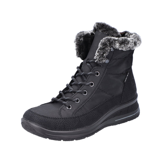 Rieker - Dame støvle, 52-0978 - Sort
