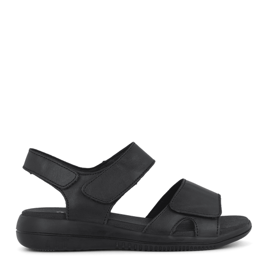 Green Comfort - Leaf sandal - 42-0684 - Sort
