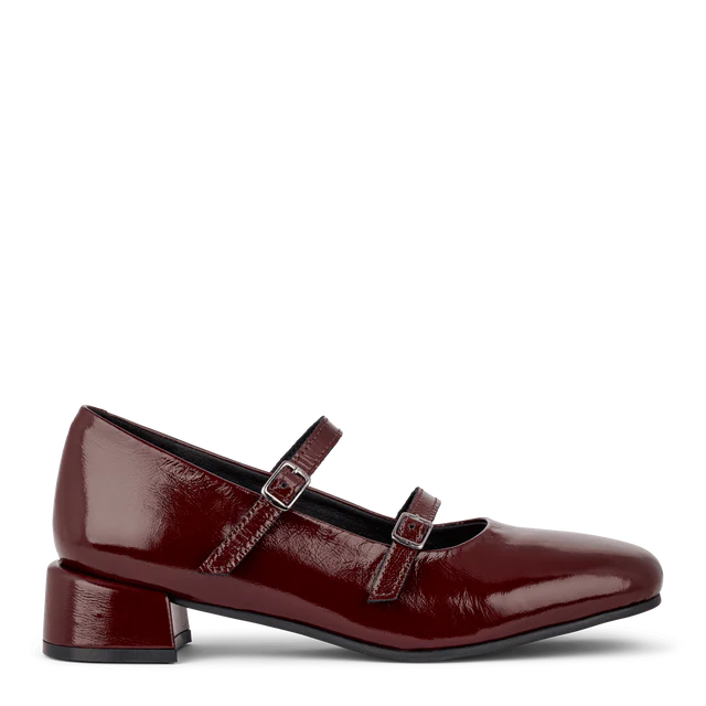Green Comfort - Paris low heel pump, 22-0188 - Bordeaux