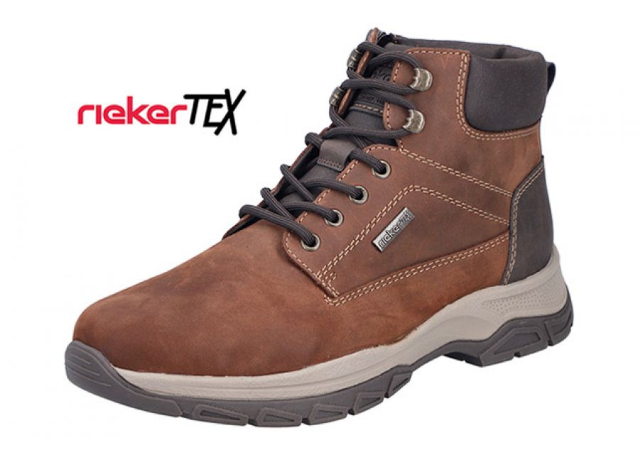 Rieker - Herrestøvle - 54-0151 - Brun