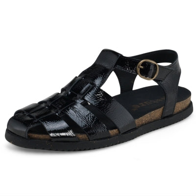 Nature Footwear - Malene sandal - 42-0716 - Sort lak