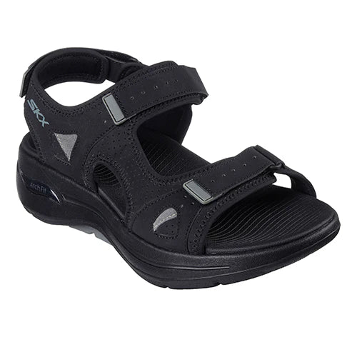 Skechers - Mens Go Walk Arch Fit sandal, 46-0185 - Sort