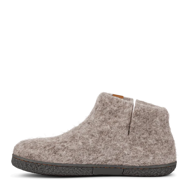 Green Comfort - Støt Brysterne Wool Boot m/gummisåler, 64-0273 - Grå