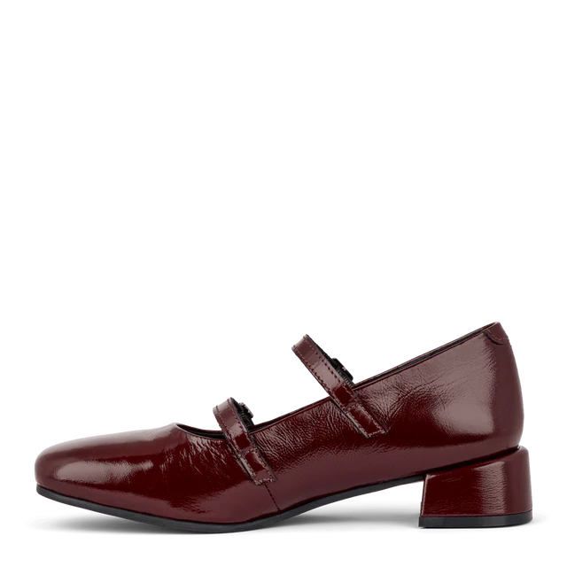Green Comfort - Paris low heel pump, 22-0188 - Bordeaux