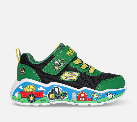 Skechers - John Deere: Play Scene Sneaker - 76-1165 - Grøn