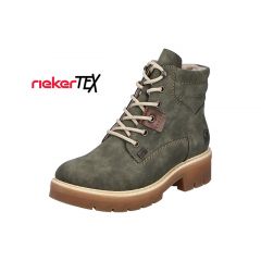Rieker - Dame støvle, 52-0989 - Grøn