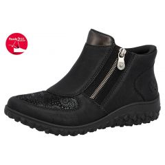 Rieker - Damestøvle - 52-0987 - Sort