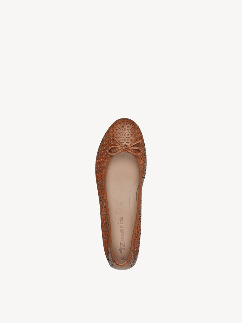 Tamaris - Ballerina - 23-0601 - Cognac