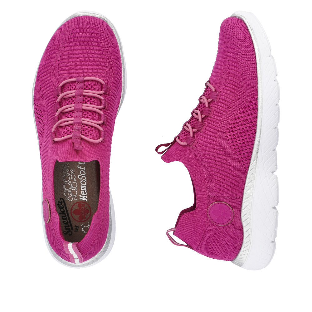 Rieker - Sneakers m/memosoft, 76-0991 - Pink