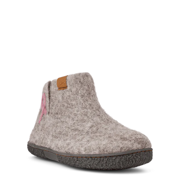 Green Comfort - Støt Brysterne Wool Boot m/gummisåler, 64-0273 - Grå