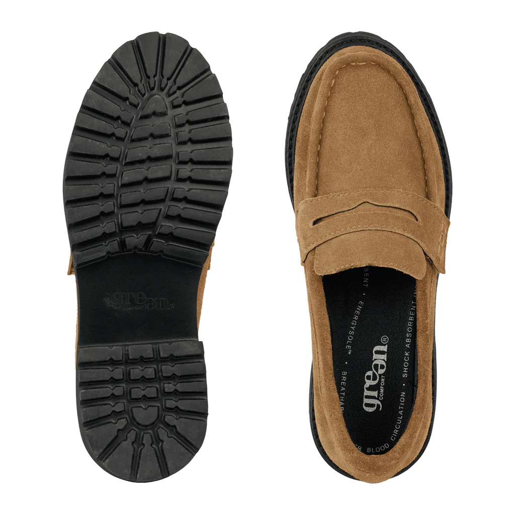 Green Comfort - Berlin loafer, 23-0647 - Cognac