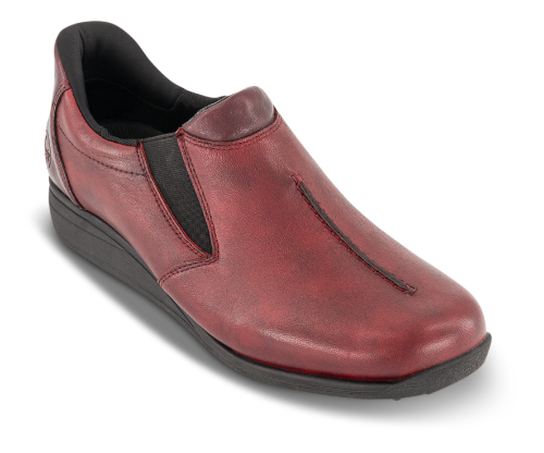 Rieker - Dame slip-ins, 23-0643 - Rød