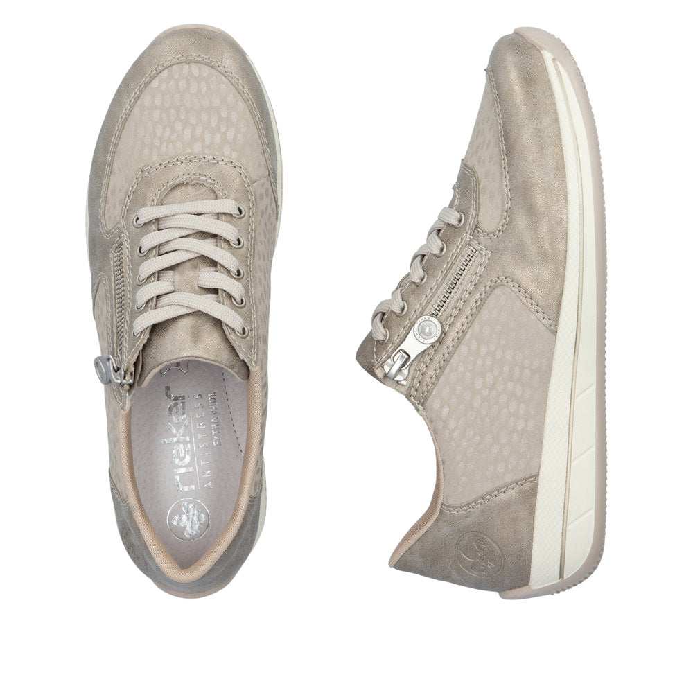 Rieker - Dame sneakers, 23-0644 - Beige