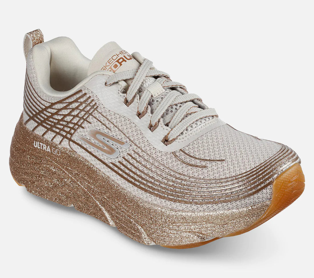 Skechers - Max cushioning-Elite Lustrous - 76-1112 - Hvid/guld