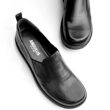 Angulus - Loafer med elastik - 23-0584 - Sort