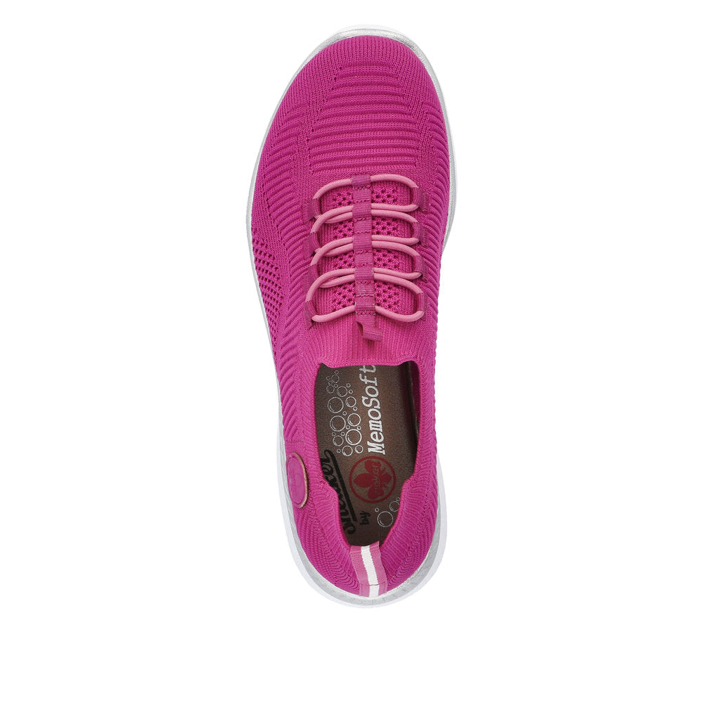 Rieker - Sneakers m/memosoft, 76-0991 - Pink