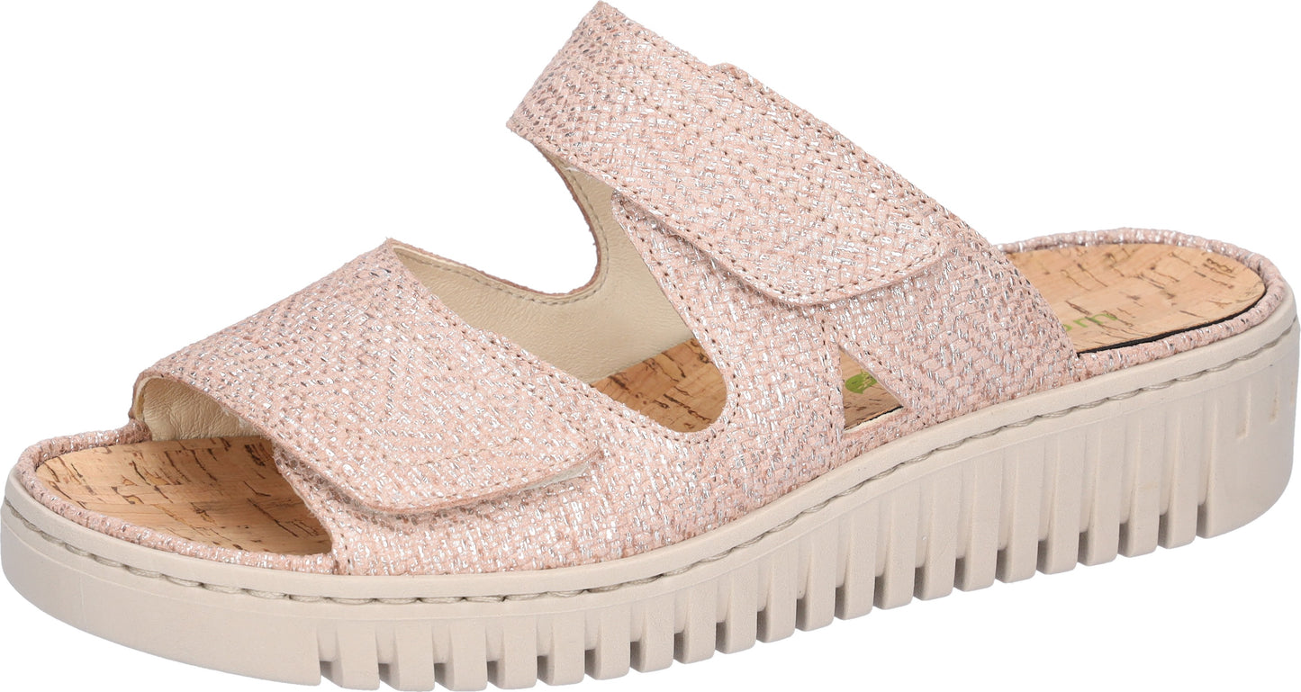 Waldläufer - Sandal vidde K - 44-0368 - Rosa/sølv