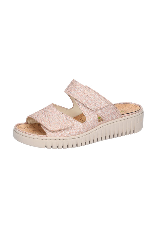 Waldläufer - Sandal vidde K - 44-0368 - Rosa/sølv