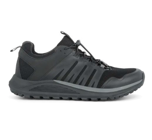 Green Comfort - Track n' trail men lace shoe, 76-1051 - Sort