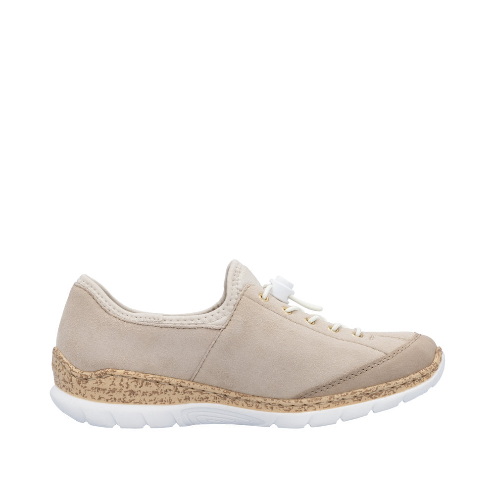 Rieker - Dame sko, 76-1260 - Beige