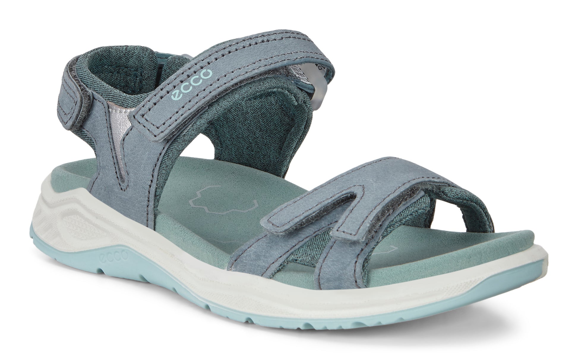 Ecco, X-Trinsic - Blue, Børne sandal med velcro, 710612 02287 - Butik i og Nørresundby – Bertelsen Sko