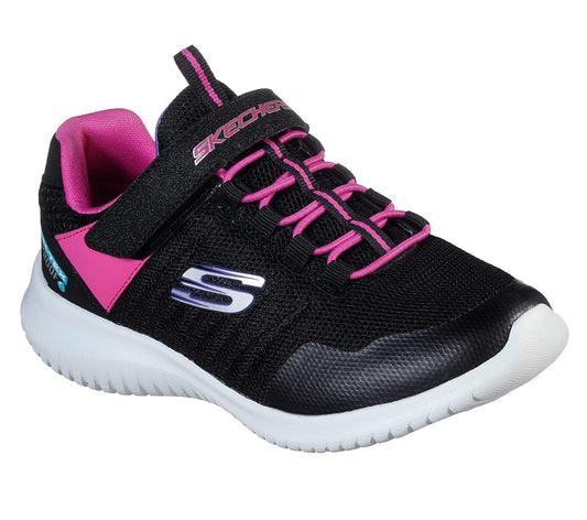 Skechers, Ultra Flex Waterproof, 76-0611 - Sort/Pink