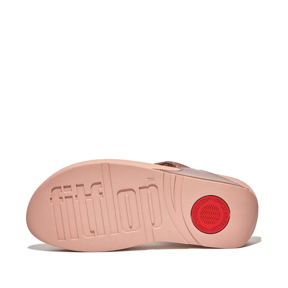 Fitflop - Lulu Shimmer Lux Toe, 44-0319 - Rose Gold