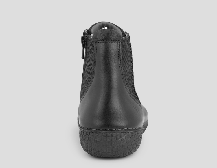 Green Comfort - Marina low cut boot, 323012Q32 - Sort