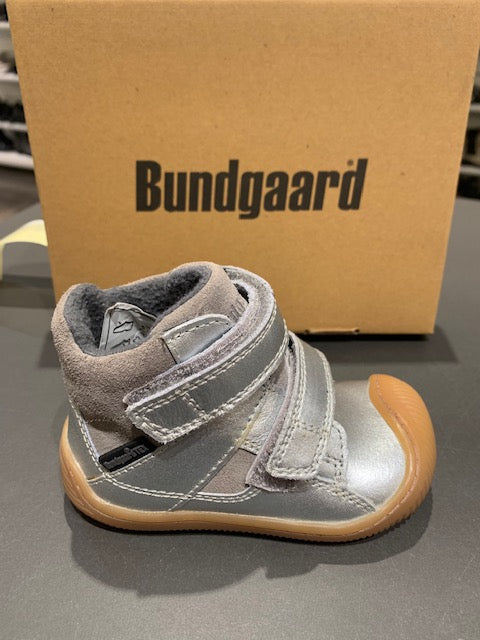 Bundgaard, Walk Velcro Tex - Sølv